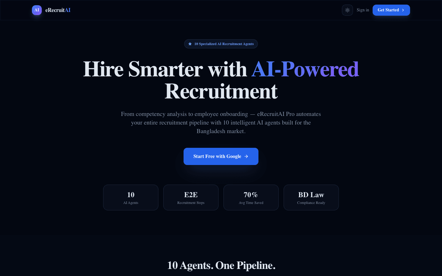 E-Recruit AI